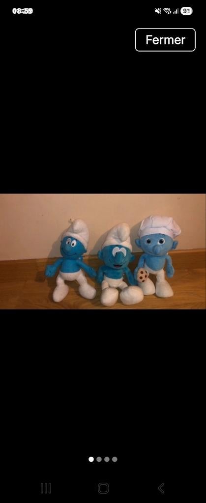 Smurfen (set van 3), Ophalen of Verzenden