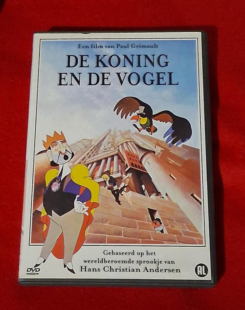 Dvd de koning en de vogel, een film van Paul Grimault op dvd, CD & DVD, DVD | Films d'animation & Dessins animés, Comme neuf, Européen