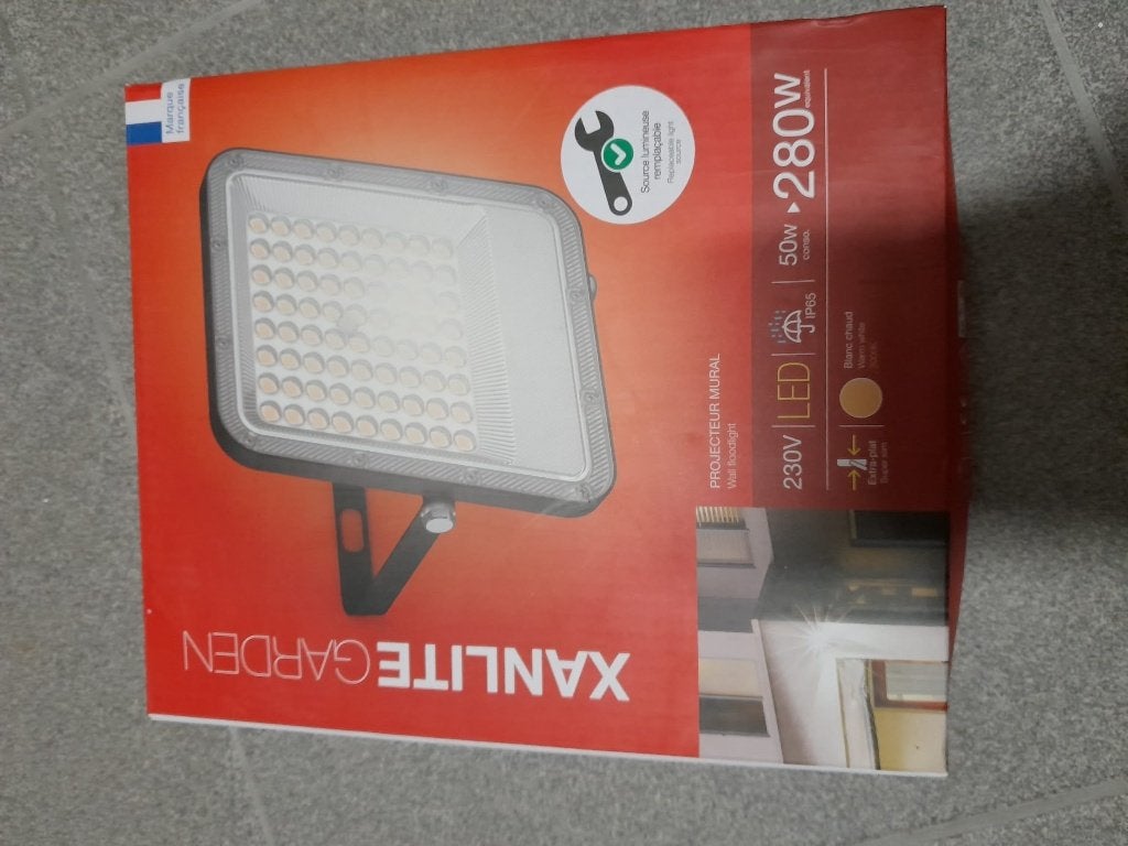 Xanlite verstraler, Enlèvement ou Envoi, Neuf, Moins de 50 watts, Lampe avec luminaire