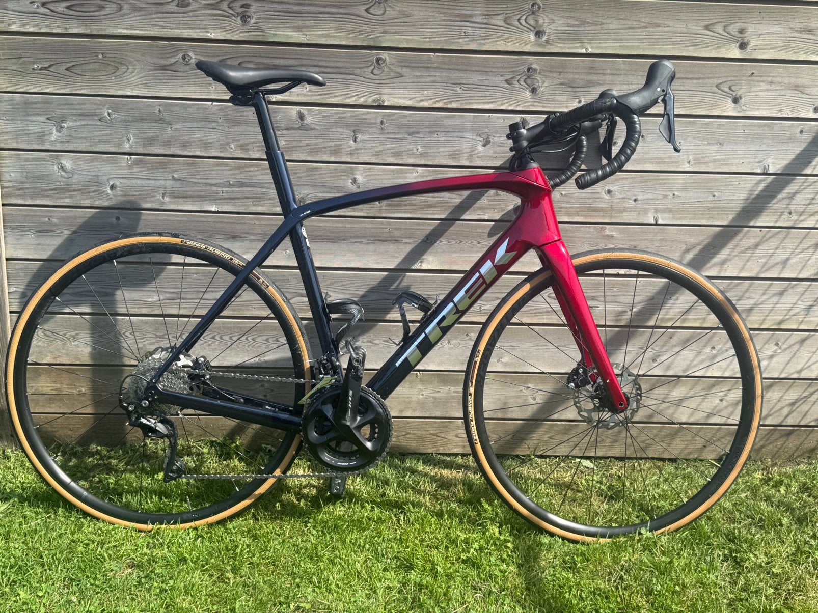 Trek Domane SL5 Carbon Disc – maat 56 – Shimano 105, Enlèvement, Comme neuf, Carbone
