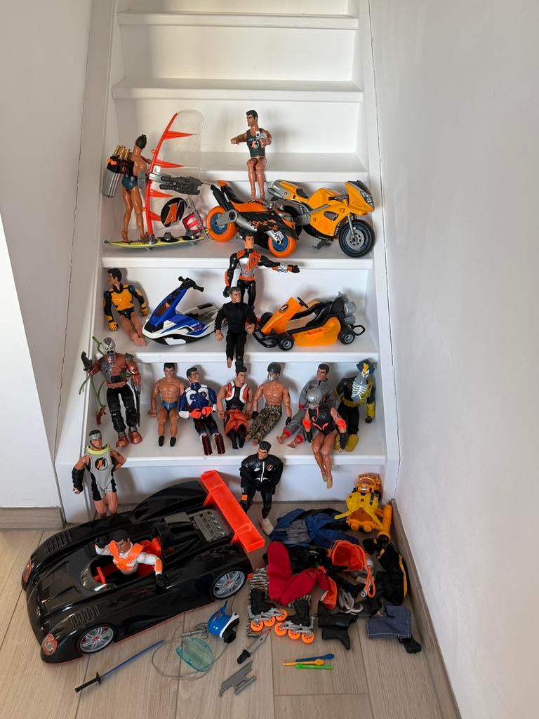 Action Man - zeer groot lot, Enlèvement ou Envoi, Utilisé