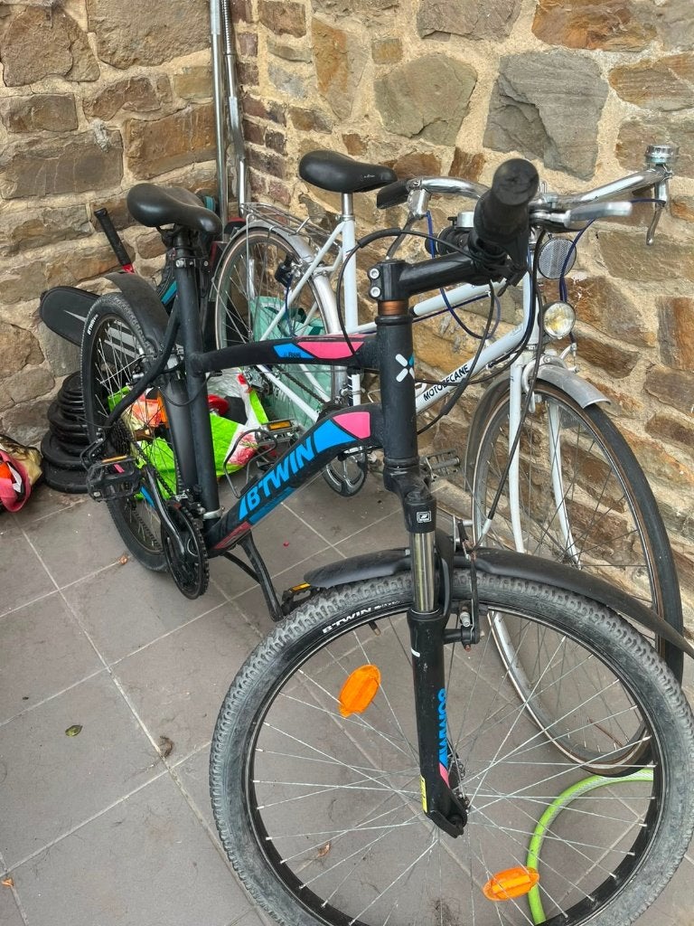 Vélo VTT betwin, Enlèvement