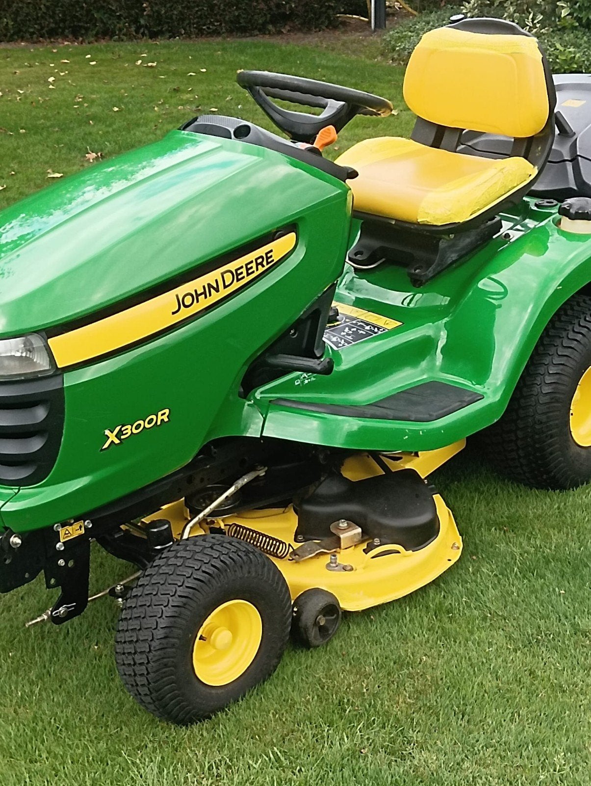 zitmaaier John deere X300R, Gebruikt, Elektrische starter, 90 tot 120 cm, Ophalen