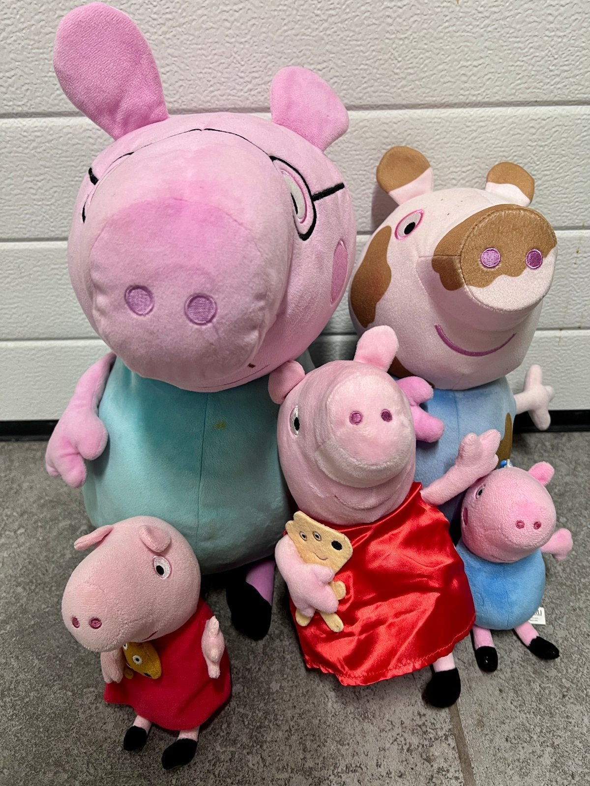 Peppa Pig / Varkens Knuffels, Gebruikt, Overige merken, Ophalen of Verzenden, Peppa Pig
