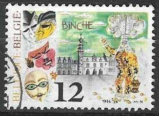 Belgie 1986 - Yvert/OBP 2201 - Carnavalsteden (ST), Verzenden, Gestempeld, Gestempeld