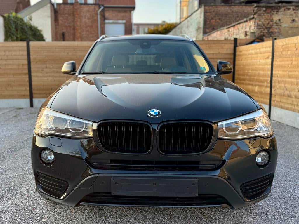 Bmw x3 Sdrive 2015 diesel 2.0 euro 6b, Auto's, Automaat, Zwart, Diesel, Particulier
