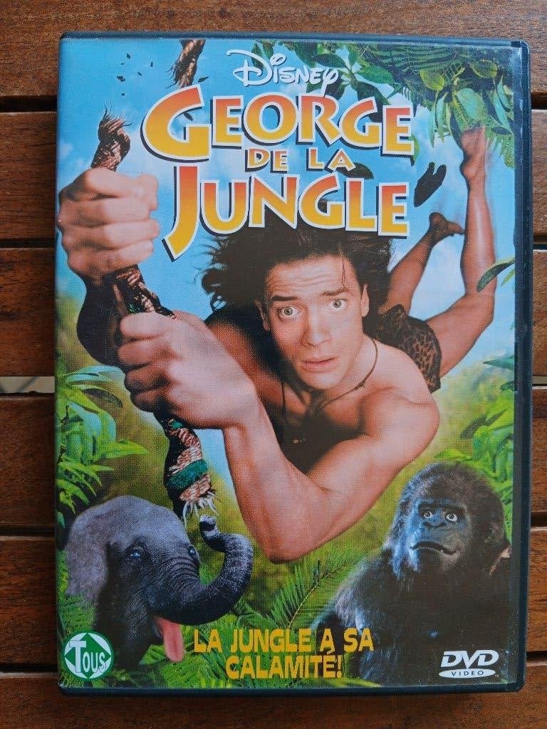 )))  George de la Jungle  //  Disney   (((, CD & DVD, DVD | Comédie, Comédie d'action, Enlèvement ou Envoi, Tous les âges, Utilisé
