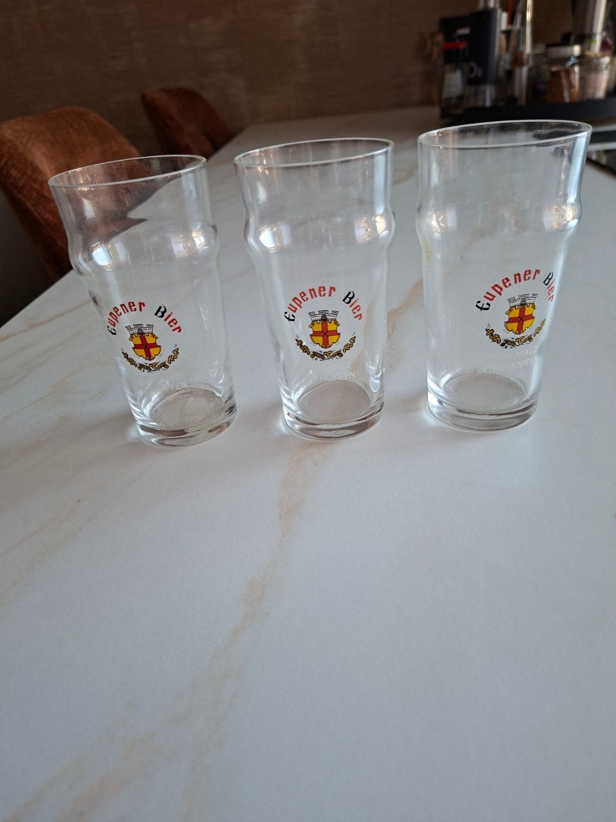3 verres eupener bier, Enlèvement ou Envoi