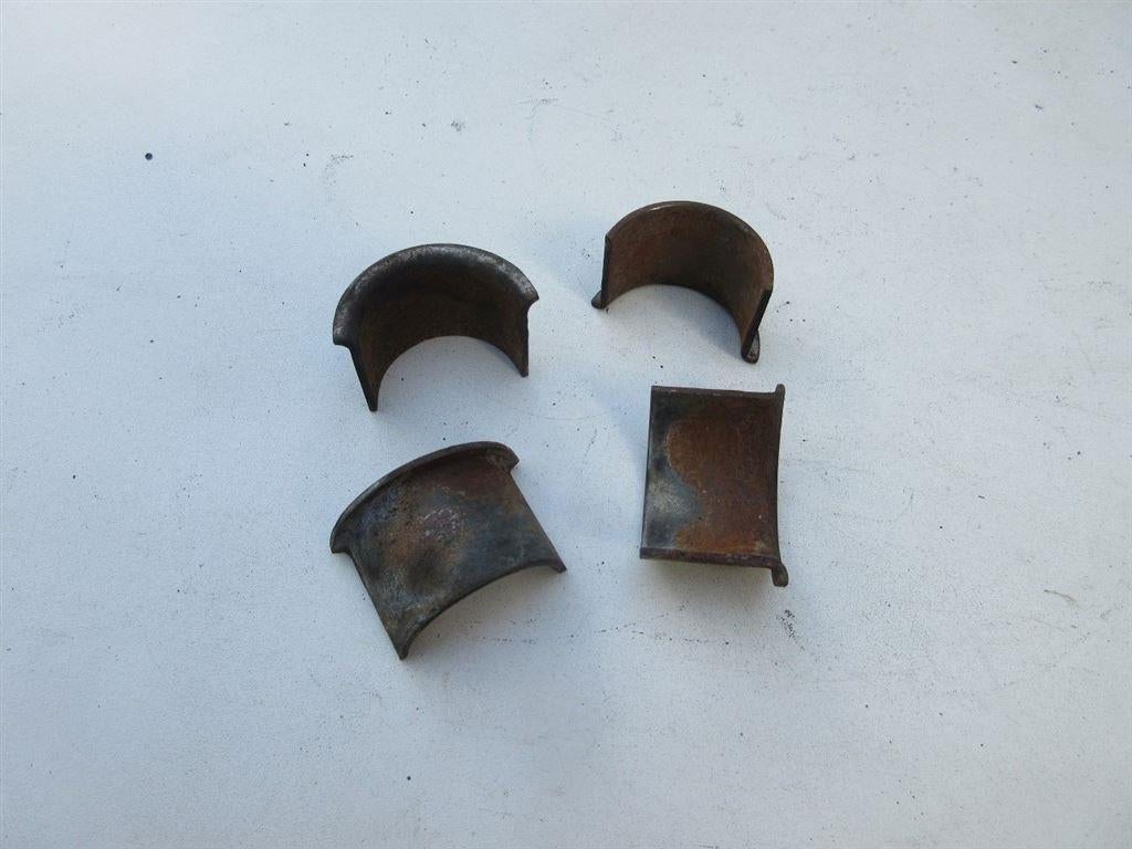 Kawasaki LTD305 halve maantjes KZ305 uitlaat klem ringen LTD, Ophalen of Verzenden, Gebruikt