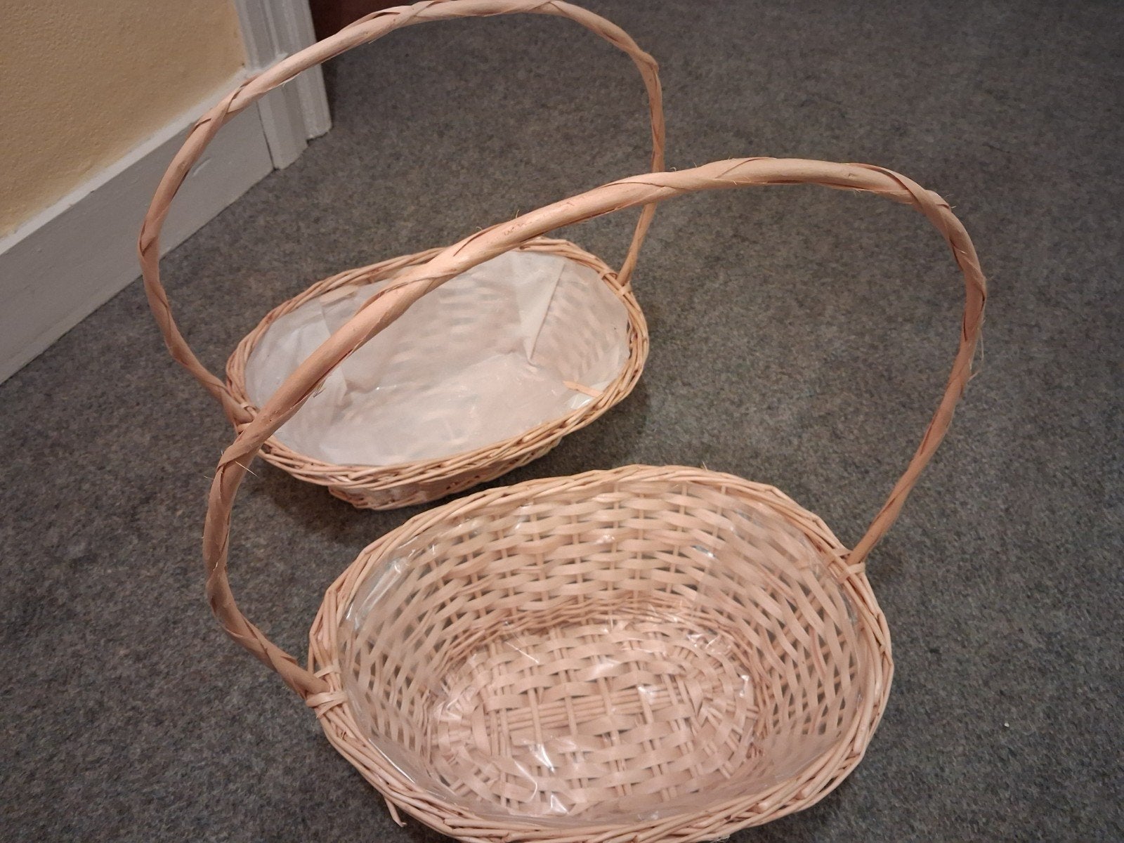 Paniers pour montage (dragées, fleurs), Maison & Meubles, Enlèvement ou Envoi, Neuf, Osier, Panier