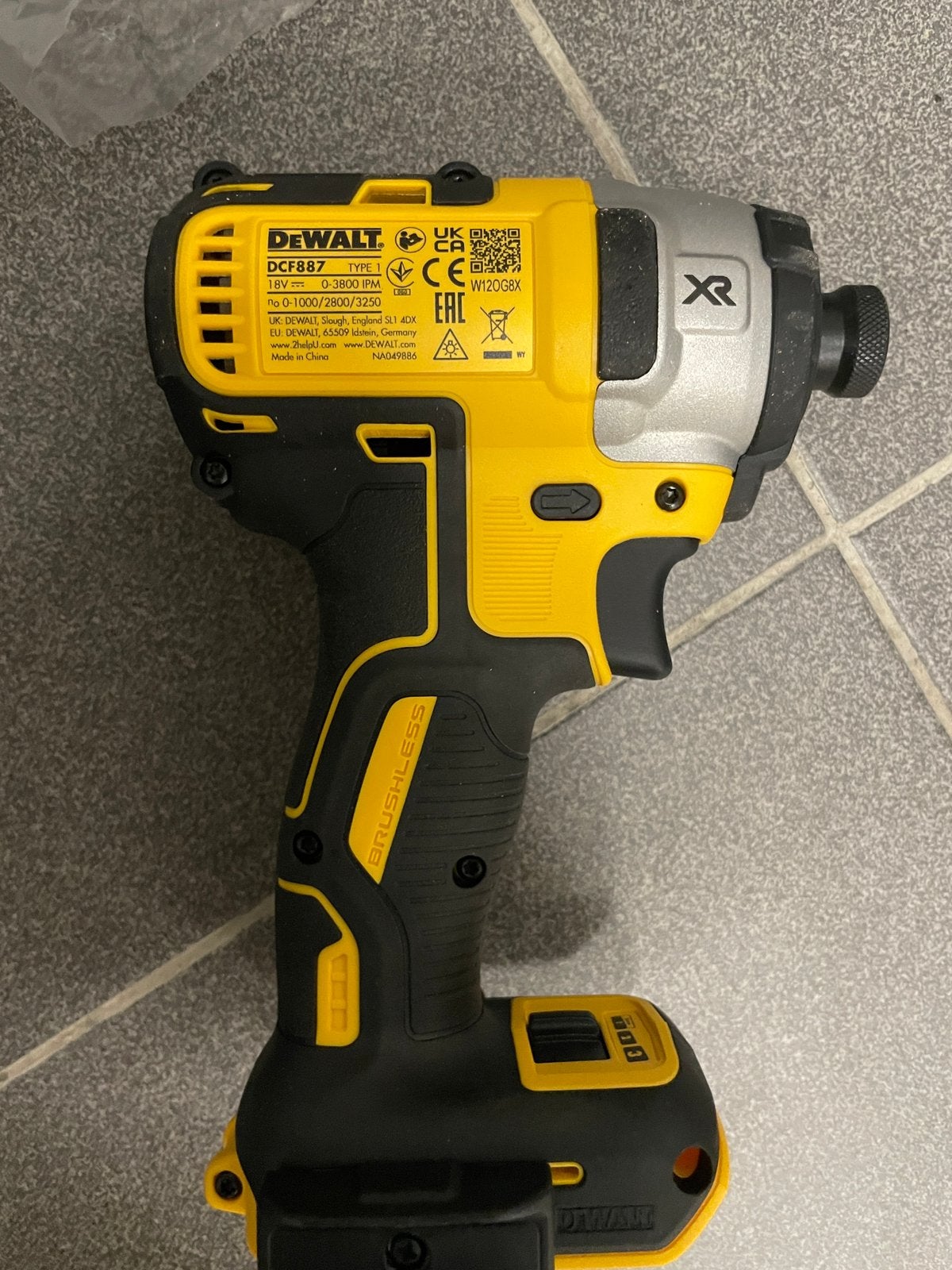 Dewalt dcf887 schroefmachine body nieuw!, Ophalen, Zo goed als nieuw