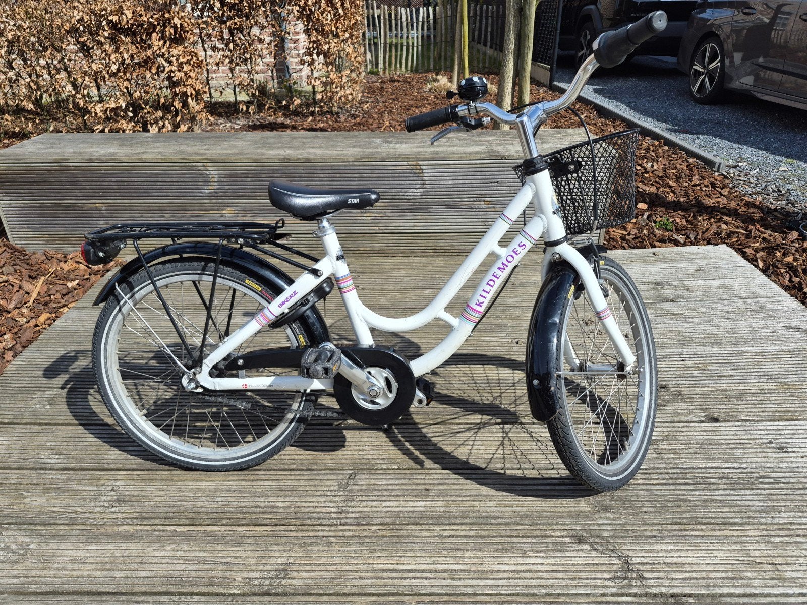kinderfiets 20" 7v, Fietsen en Brommers, Ophalen, Terugtraprem, Gebruikt, Versnellingen