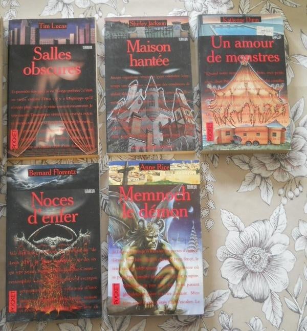 Romans  (horreur, fantastique), Livres, Enlèvement, Utilisé