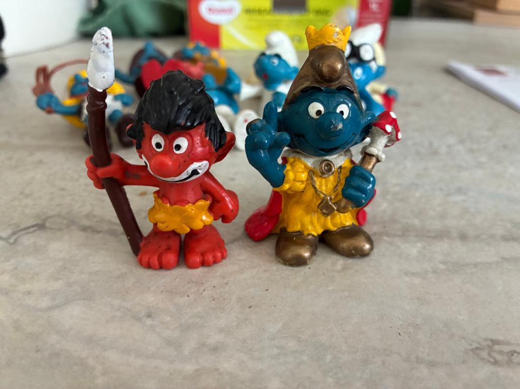 Smurfen vintage, Ophalen of Verzenden, Gebruikt