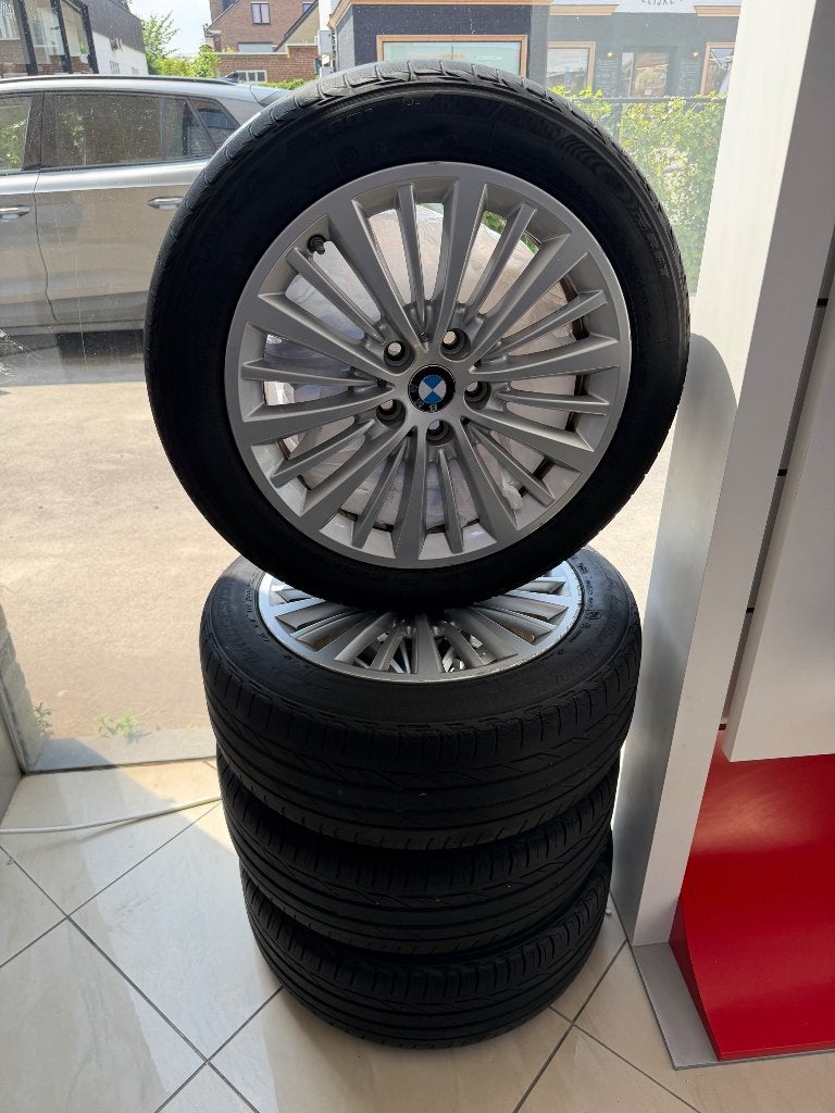 4 Jantes BMW OEM 17” 5x120 ET31 + pneus Bridgestone, Autos : Pièces & Accessoires, Pneus & Jantes, Pneus et Jantes, Pneus été