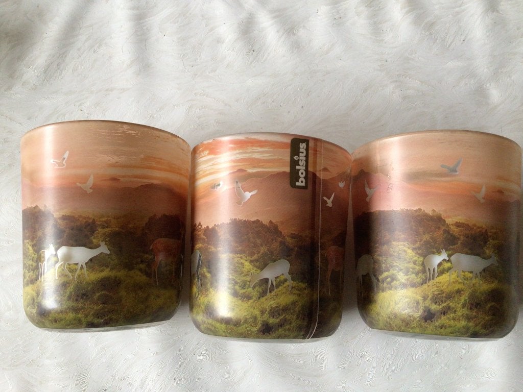3 bougies parfumées Bolsius, cadeau de Noël, Enlèvement ou Envoi, Neuf