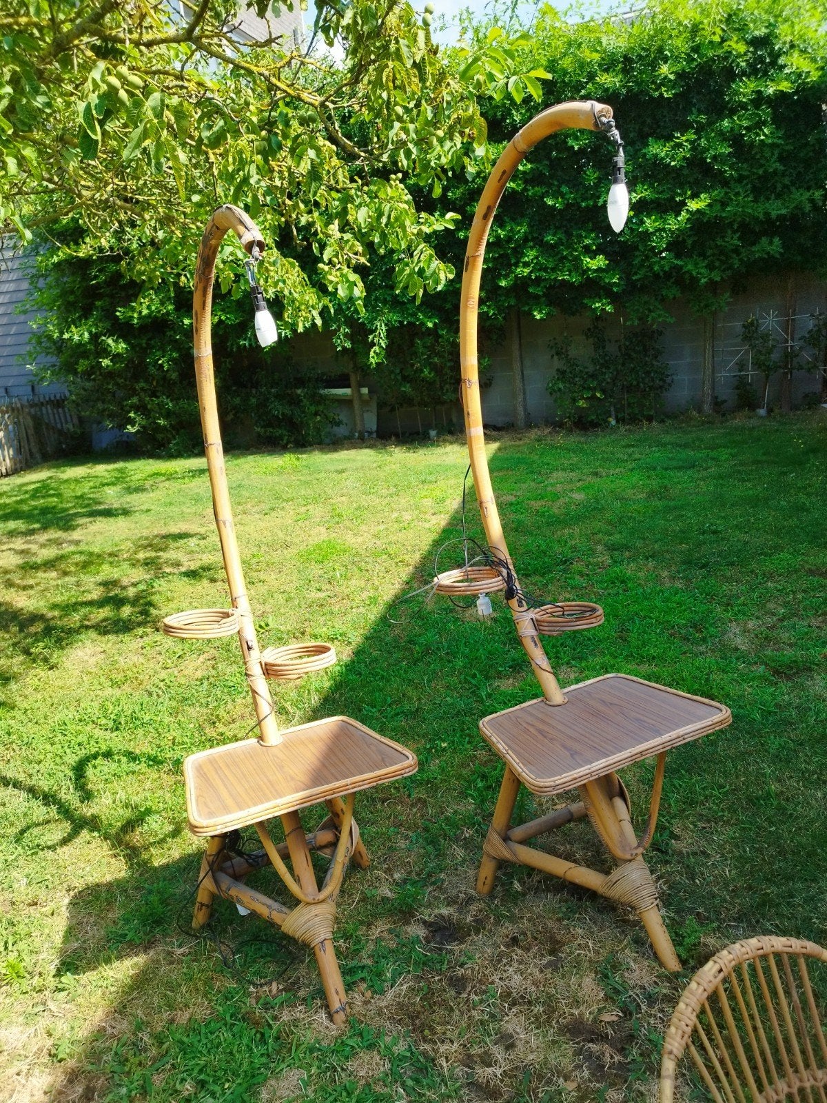 Vintage plantenhouder/ lampedaire, Huis en Inrichting, Ophalen, Vintage