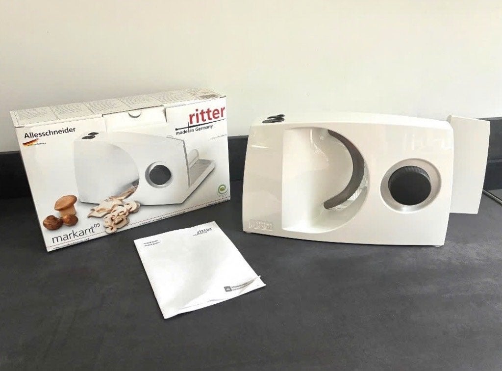 Allessnijder Ritter, Snijmachine, Ophalen of Verzenden, Zo goed als nieuw, Wit
