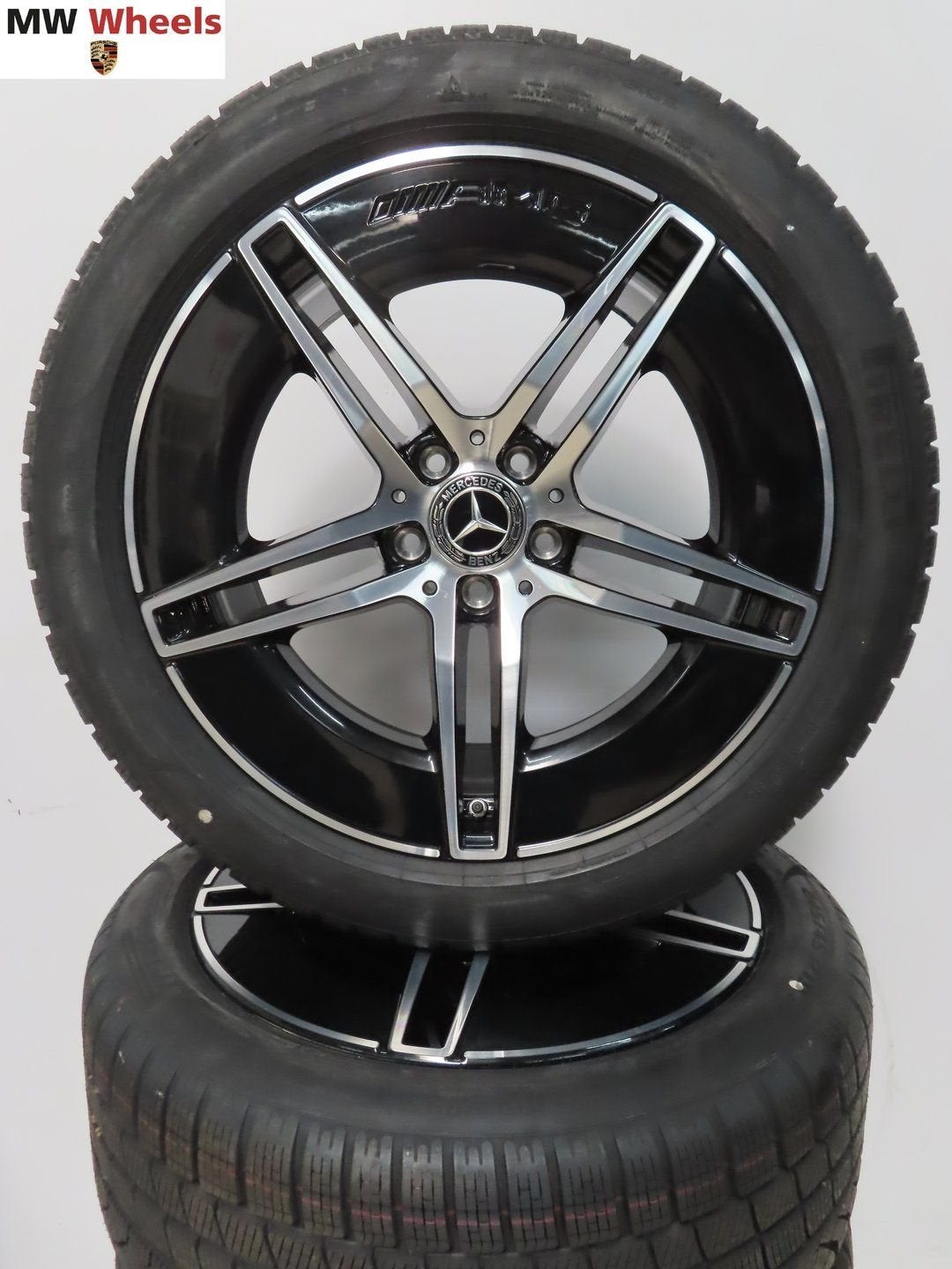 Mercedes E klasse W214 AMG 19 inch velgen winterbanden nieuw, Auto-onderdelen, Banden en Velgen, 19 inch, -, -, Banden en Velgen