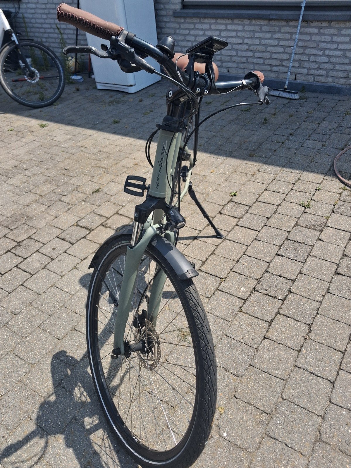 Electrische damesfiets, zeer goede staat, Fietsen en Brommers, Elektrische fietsen, Zo goed als nieuw, Overige merken, 50 km per accu of meer