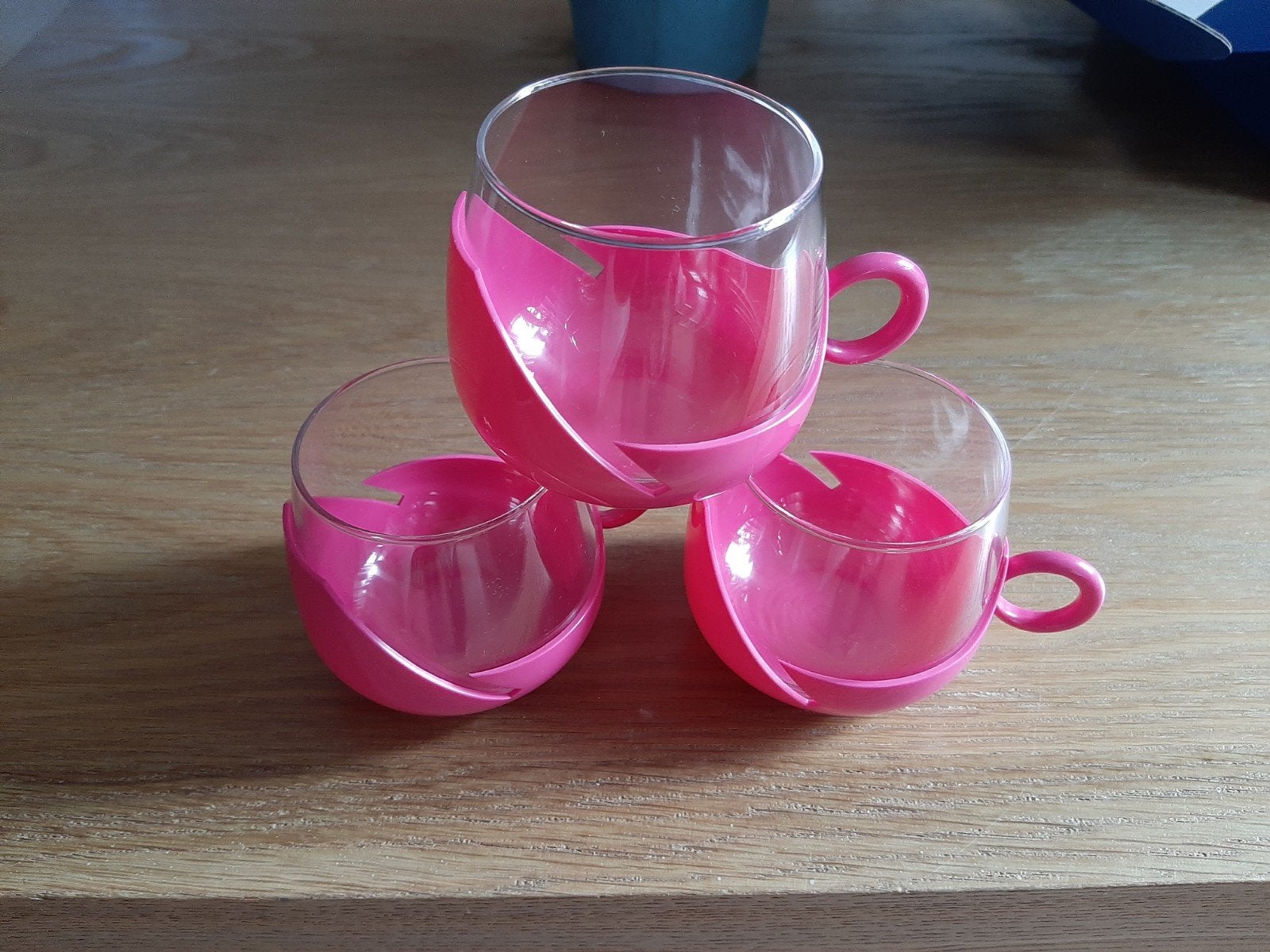 Vintage theeglazen FUCHSIA, Ophalen