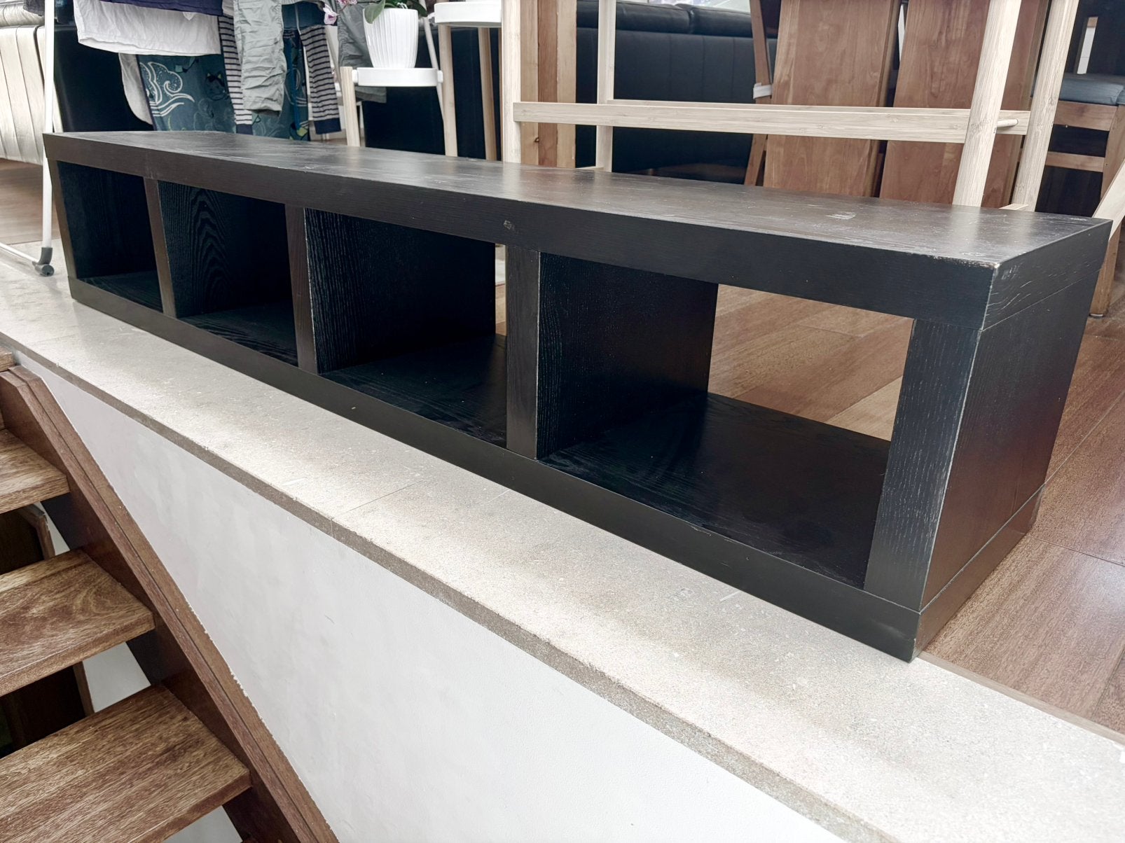 Ikea LACK tv-meubel kast 190x35x38, Ophalen, Gebruikt