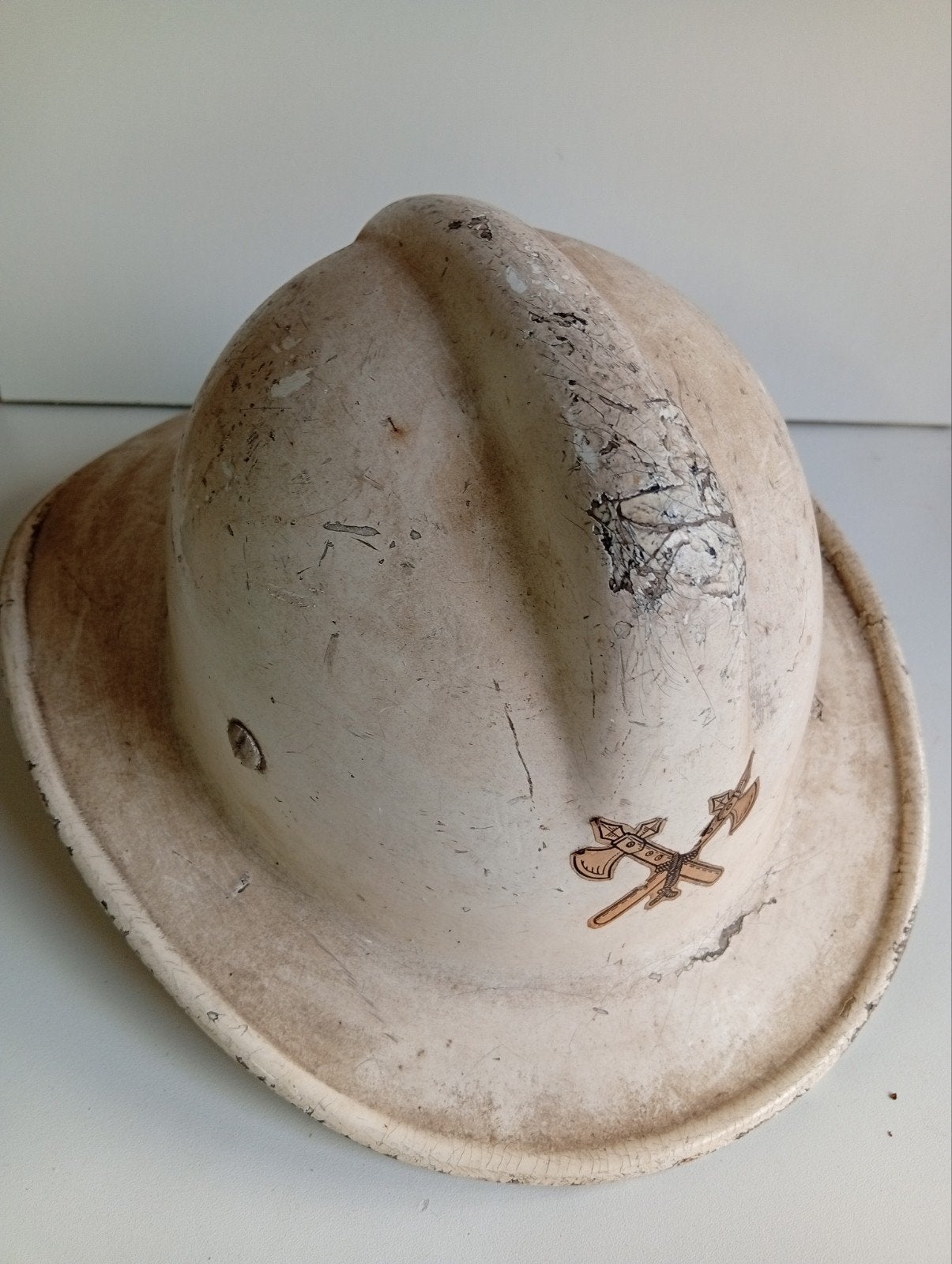 Brandweerhelm 2, Ophalen