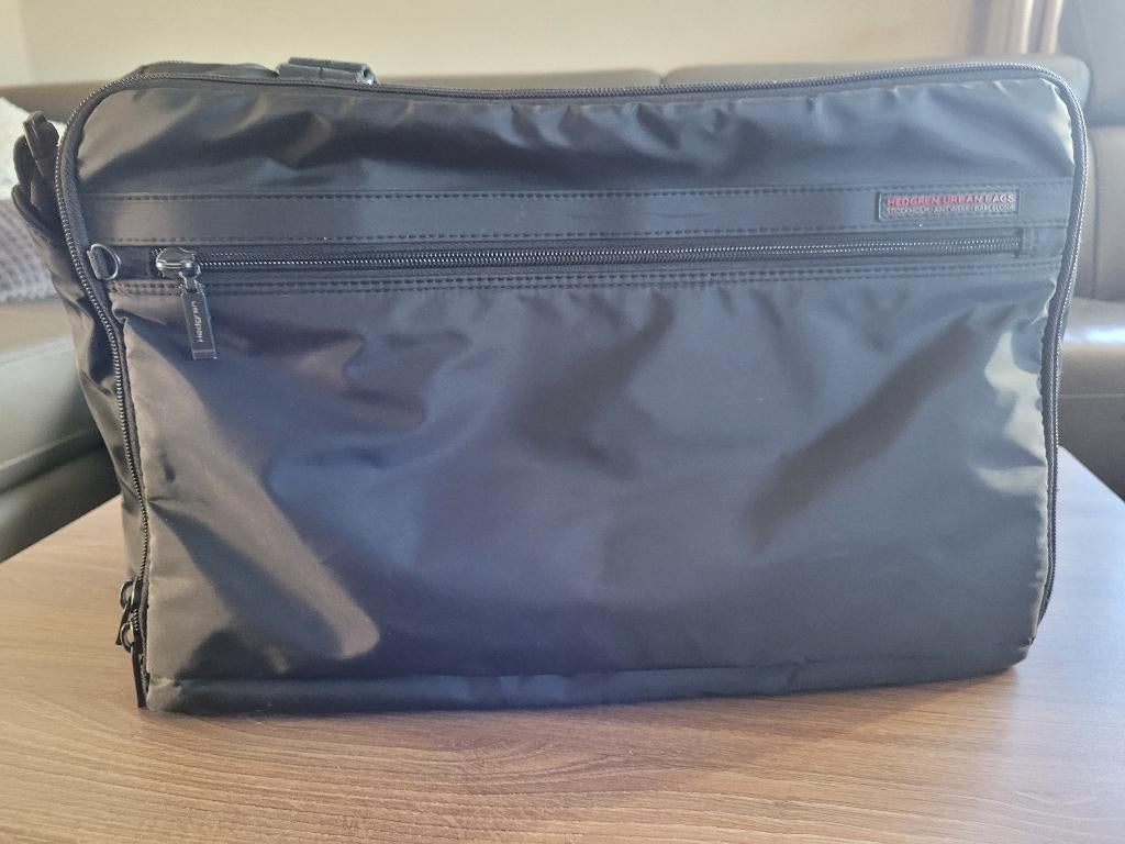 Luiertas Hedgren zwart, Kinderen en Baby's, Ophalen, Gebruikt, Schoudertas