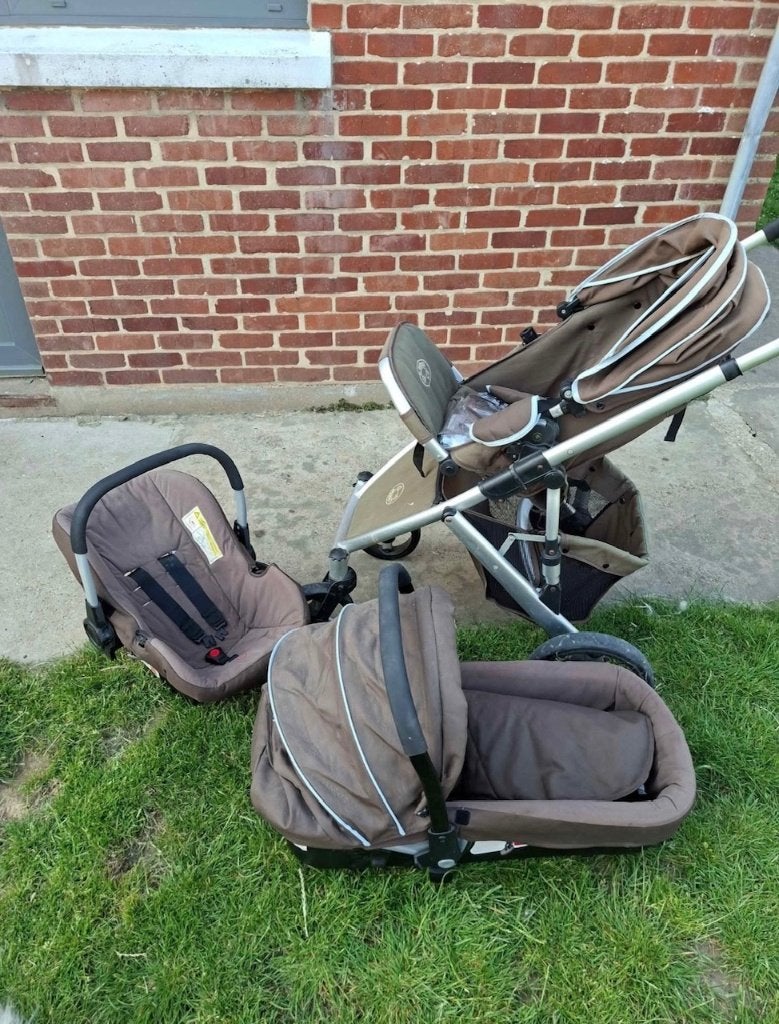 Poussette + Maxicosy et Landeau, Enfants & Bébés, Enlèvement, Utilisé, Poussette, Autres marques