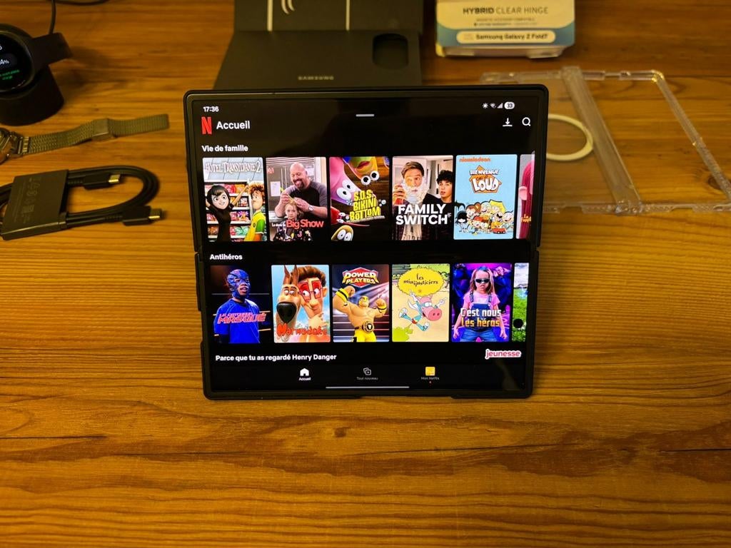 PACK SAMSUNG Z FOLD 7 + GALAXY WATCH 8 (Parfait état), Enlèvement, Samsung