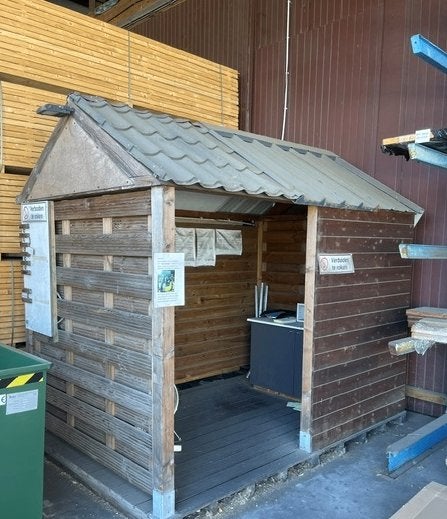 tuinhuisje/berging, Tuin en Terras, Ophalen, Gebruikt, Hout, Overige typen