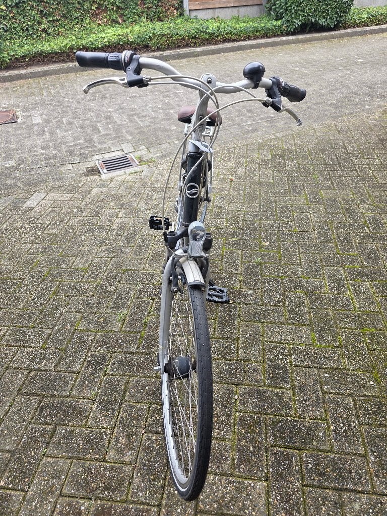 Damesfiets, Fietsen en Brommers, Ophalen, Gebruikt, Velgrem, Versnellingen