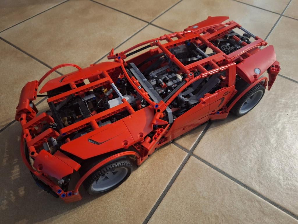 Lego technic 8070 supercar, Kinderen en Baby's, Speelgoed | Duplo en Lego, Ophalen of Verzenden, Lego, Technic