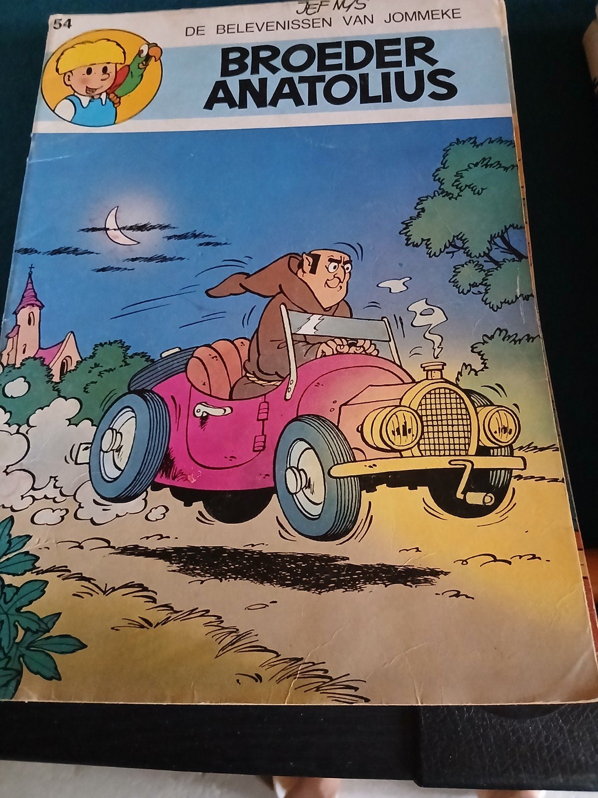 boeken jomeke, Enlèvement