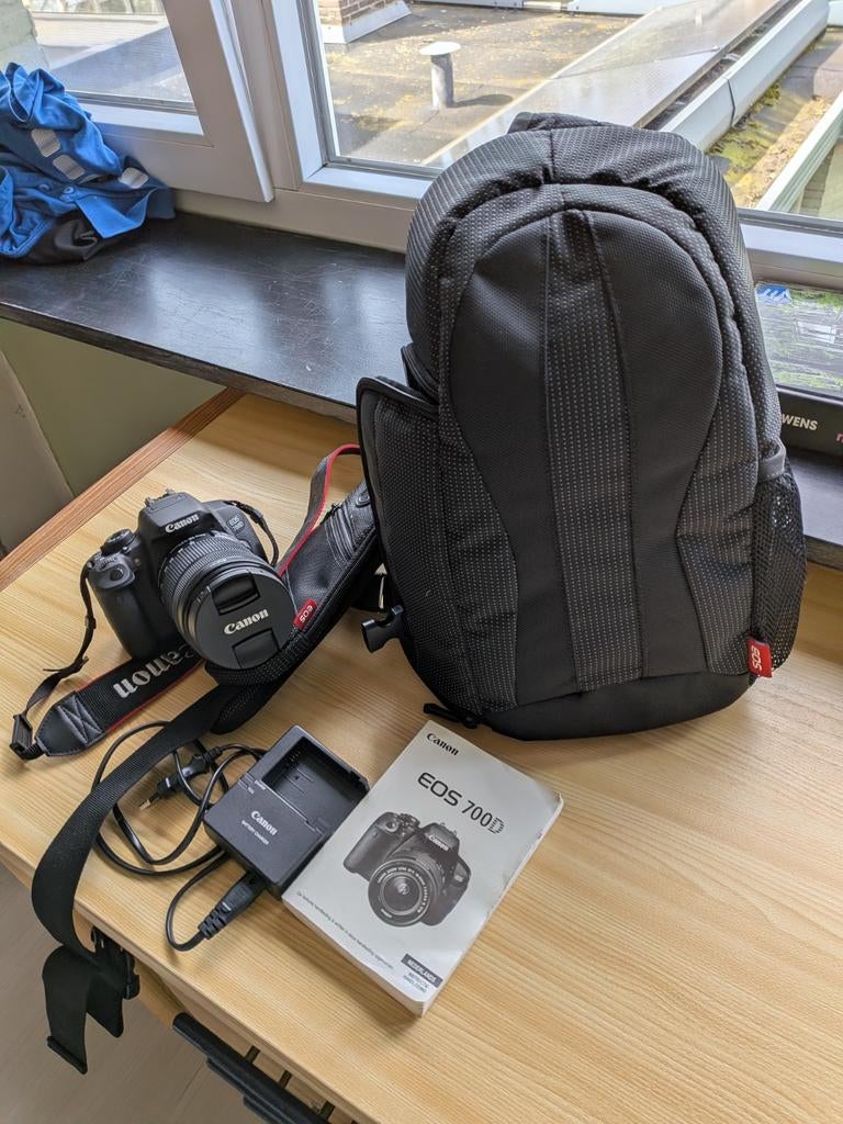 Canon camera met zoomobjectief, Audio, Tv en Foto, Fotocamera's Digitaal, Ophalen, Canon