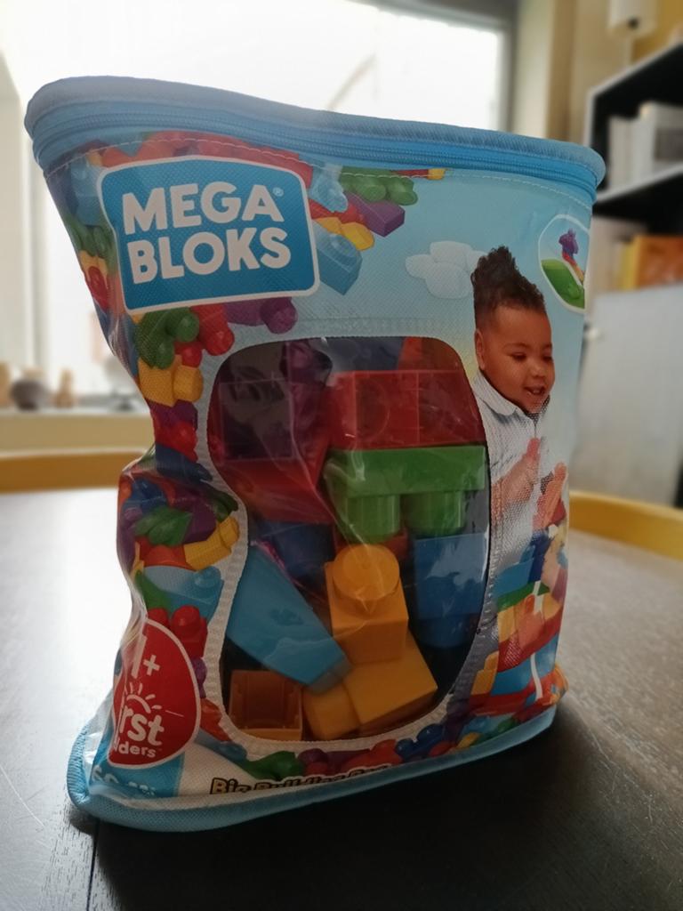 Mega Bloks First Builders Grote Bouwtas (60blokken), Huis en Inrichting, Emmers, Ophalen