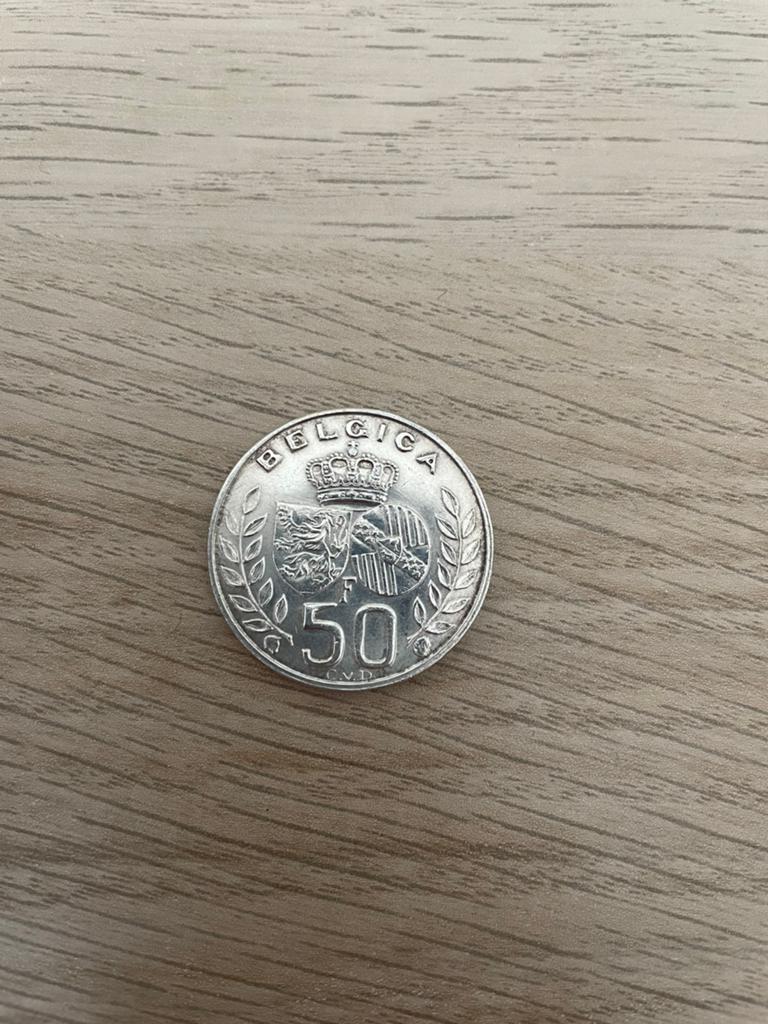 België 50 Frank - 1960, Postzegels en Munten, Ophalen