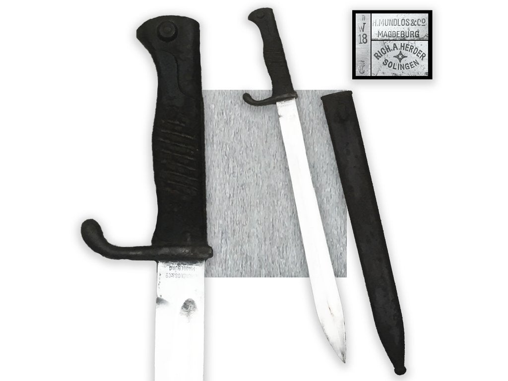🚨Rare BAIONNETTE IMPÉRIALE PRUSSIENNE WW1 - Original, Enlèvement ou Envoi, Armée de terre, Épée ou sabre