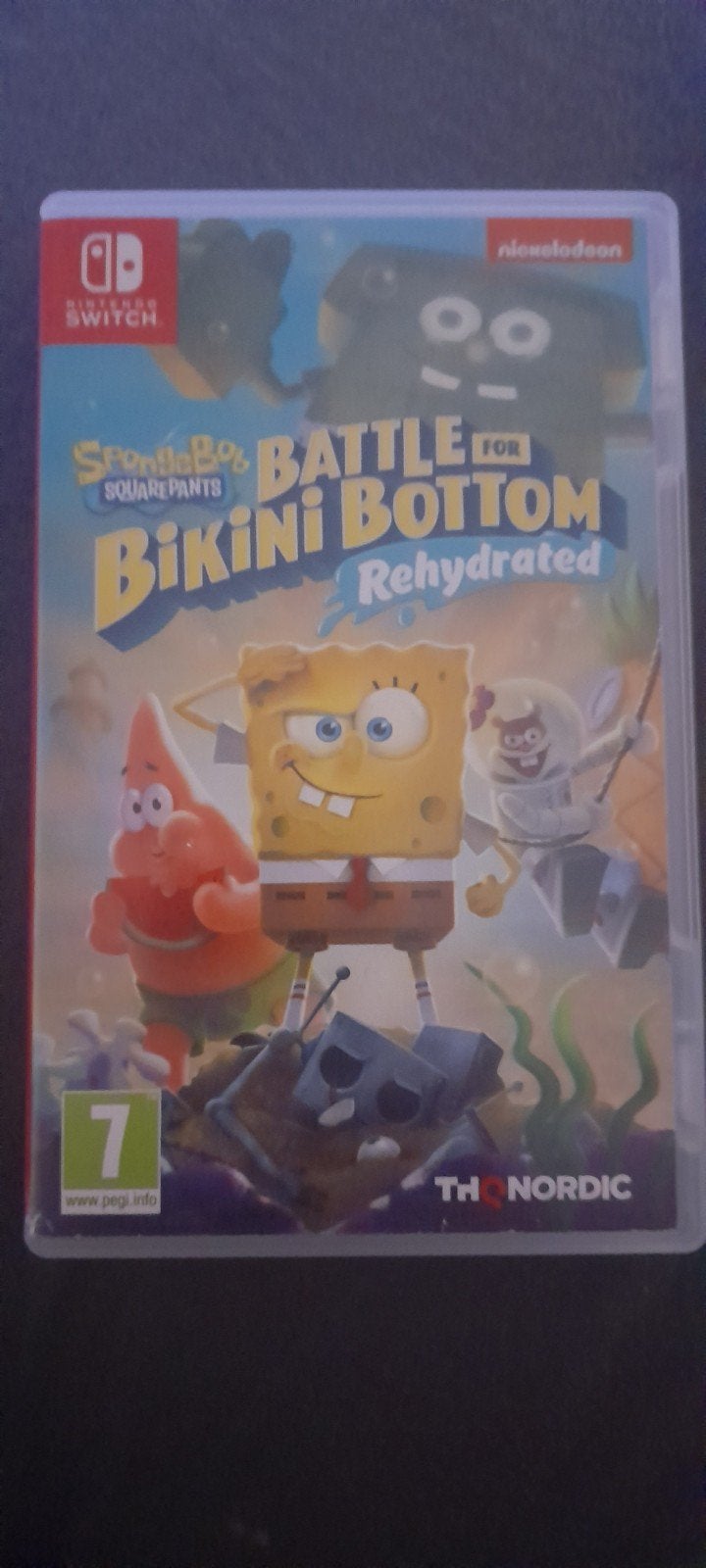 Switch Spongebob squarepants BATTLE FOR BIKINI BOTTOM, Avontuur en Actie, 2 spelers, Eén computer, Ophalen of Verzenden