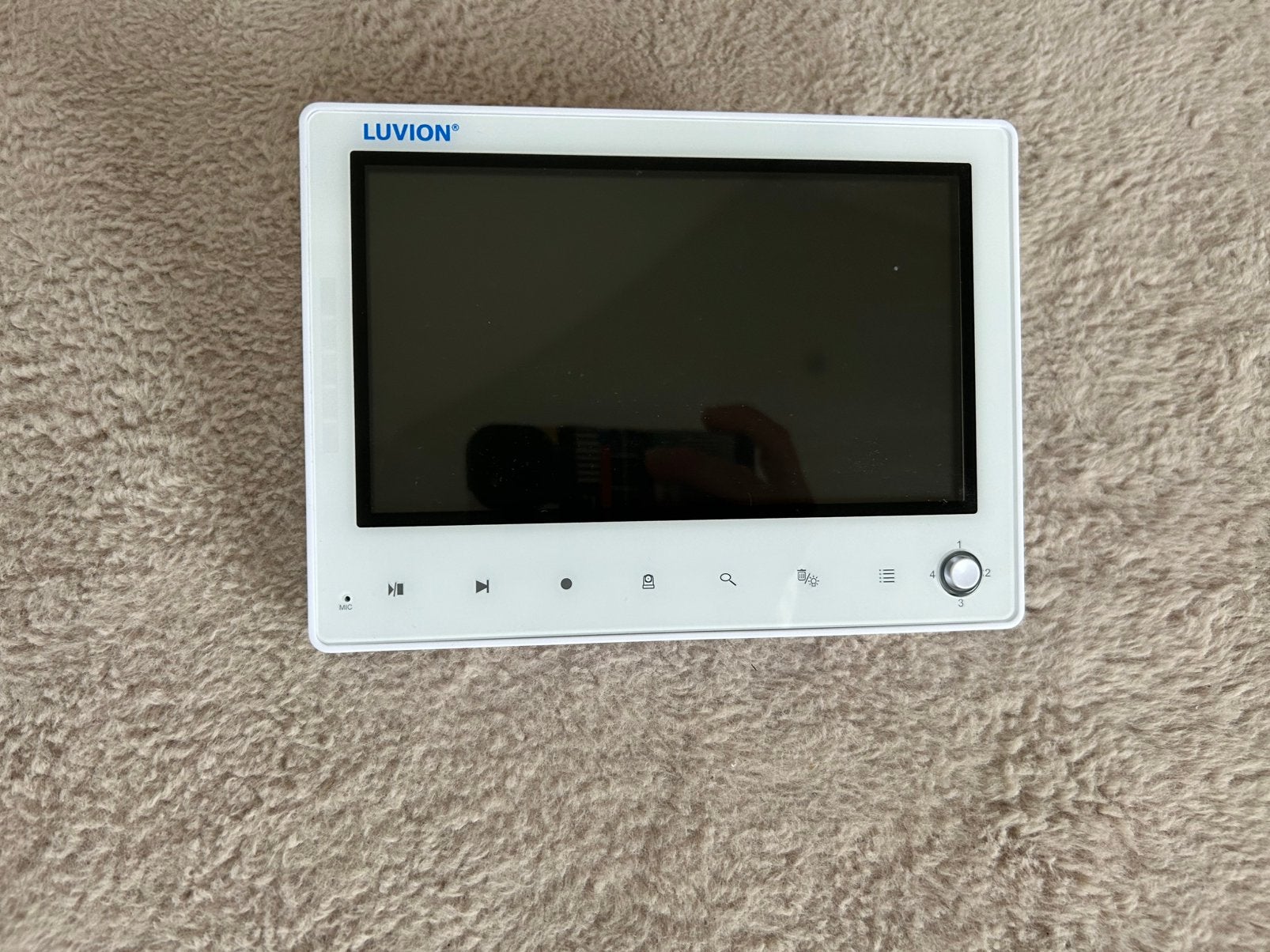 Luvion prestige touch 3 babyfoon, Kinderen en Baby's, Babyfoons, Ophalen, Zo goed als nieuw, Camera