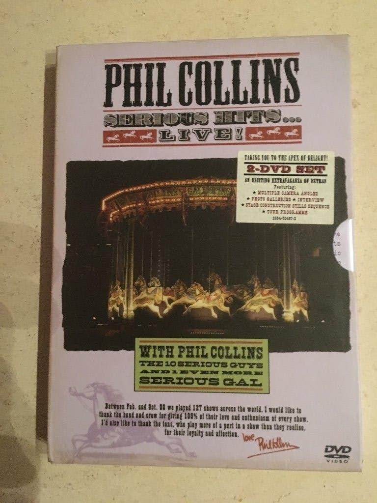 2 DVD set Phil Collins Serious Hits Live!, Ophalen of Verzenden