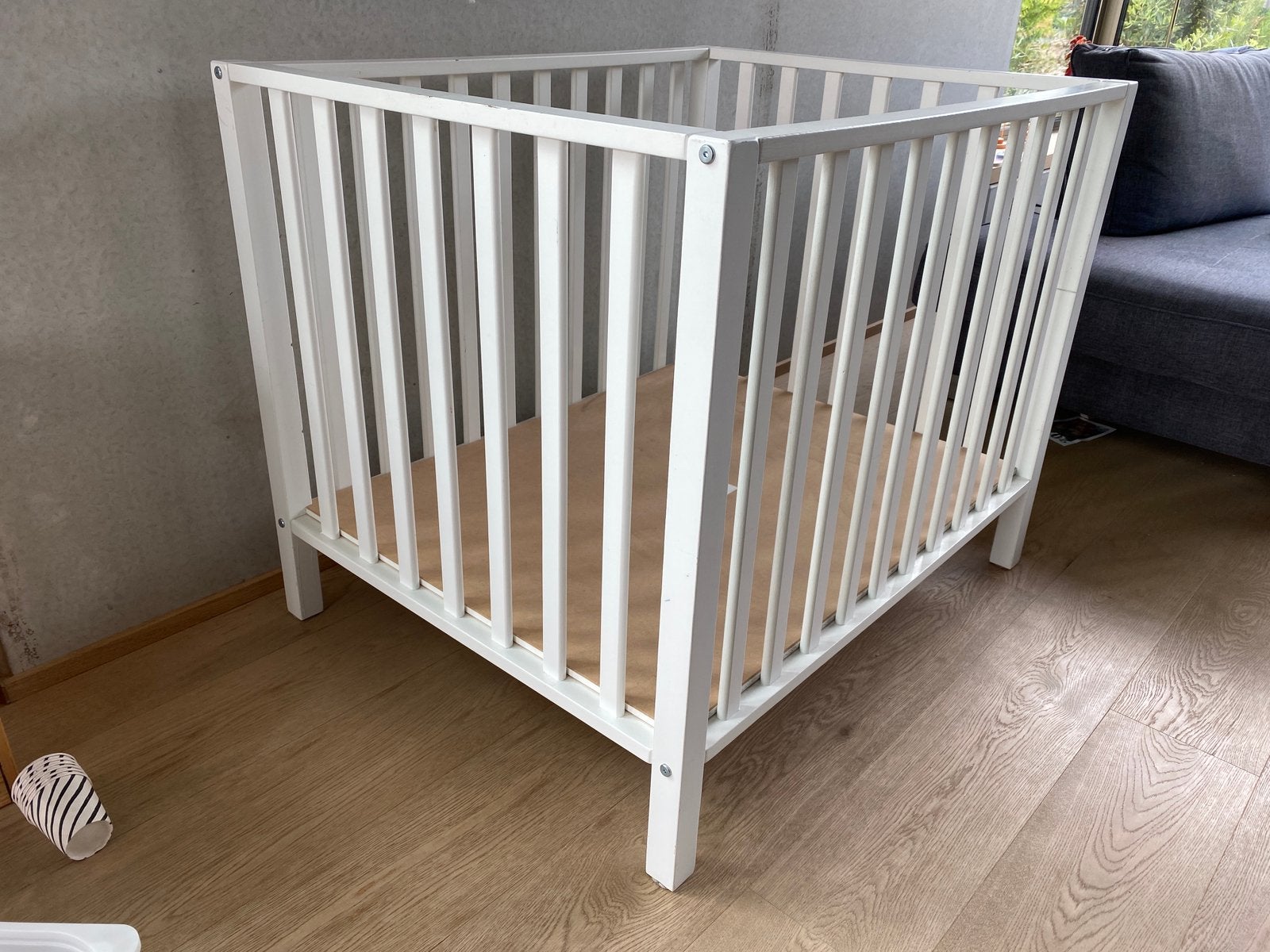 Park baby wit Pericles PK581, Ophalen, Gebruikt, Rechthoekig, In hoogte verstelbaar