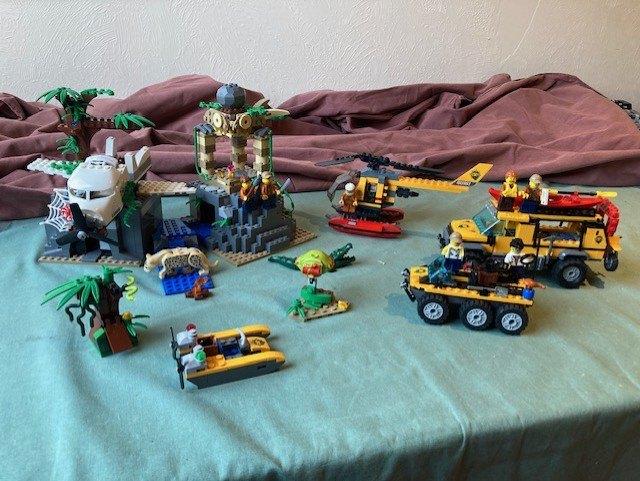 Lego 60161 City, Jungle Onderzoekslokatie:, City, Lego, Ensemble complet, Comme neuf