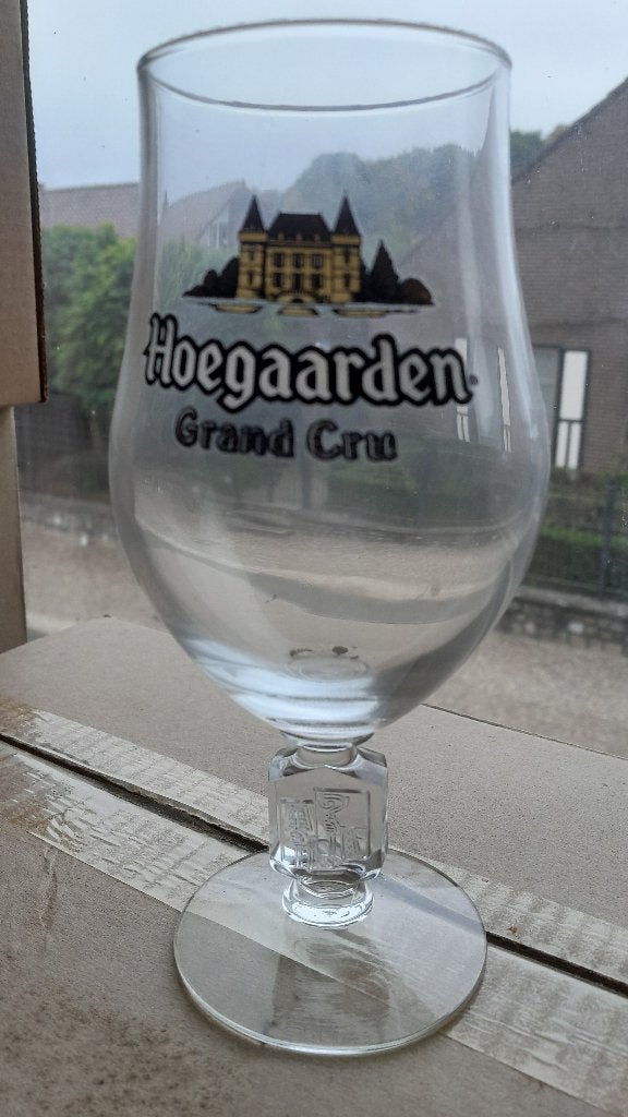 hoegaarden grand cru glazen, Verzamelen, Ophalen of Verzenden, Nieuw, Bierglas