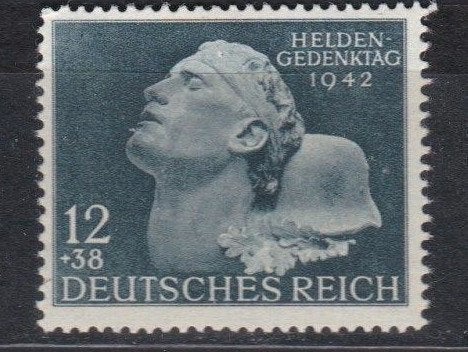 Duitse Rijk 1942  nr 812 *, Envoi, Empire allemand