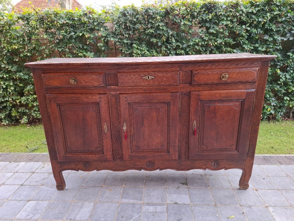Antieke dressoir, Ophalen