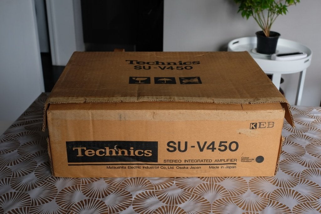 Ampli TECHNICS SU-V450, Audio, Tv en Foto, Ophalen, Zo goed als nieuw, 60 tot 120 watt, Overige merken