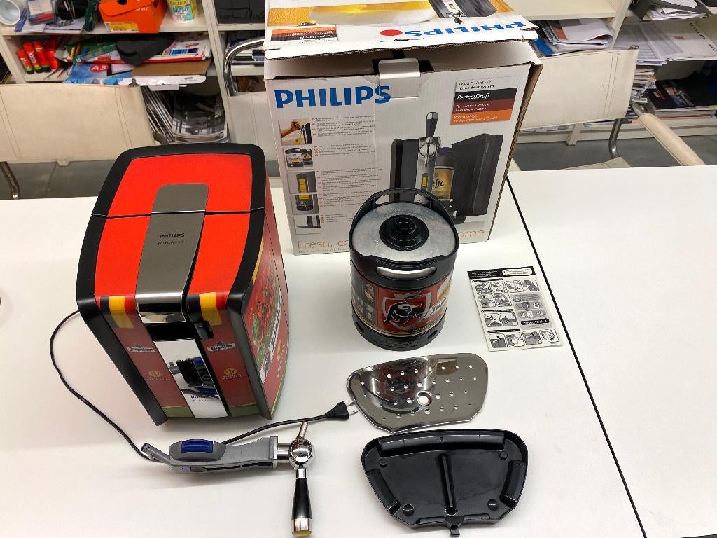 perfect draft -LIMITED EDITION- Rode Duivels, Elektronische apparatuur, Thuistapinstallaties, Ophalen, Zo goed als nieuw, Philips