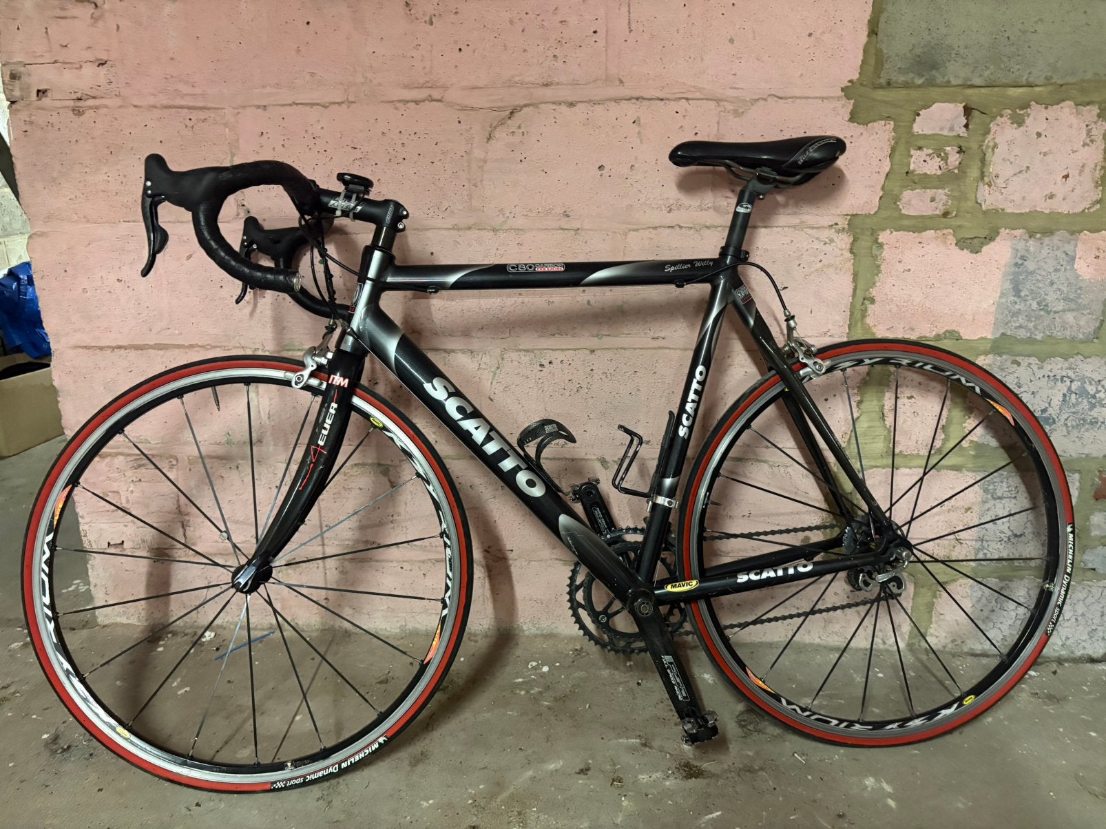 Scatto koersfiets, Ophalen, Gebruikt
