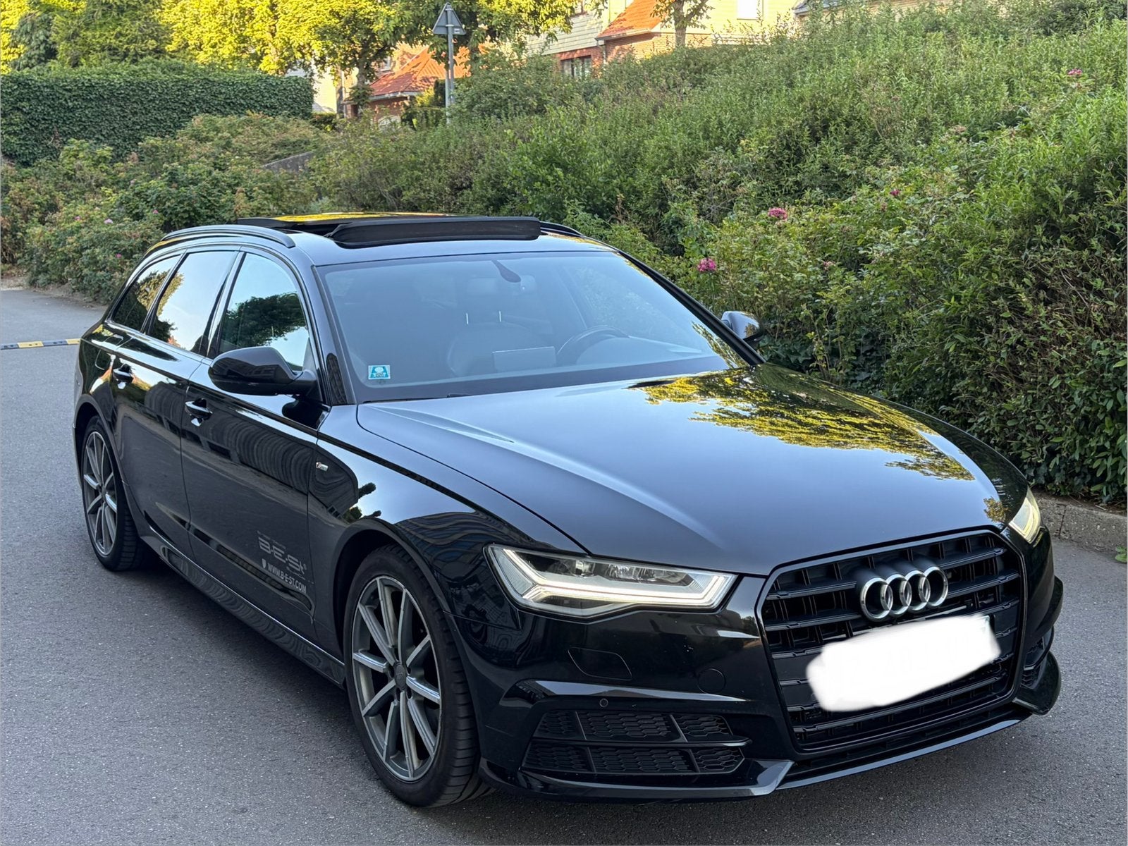 2017 Audi A6 2.0TDI Automaat - Full Option - Top staat, Auto's, Audi, Automaat, Euro 6, Zwart, 5 deurs